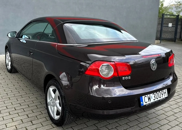Volkswagen Eos cena 25500 przebieg: 127500, rok produkcji 2006 z Włocławek małe 277